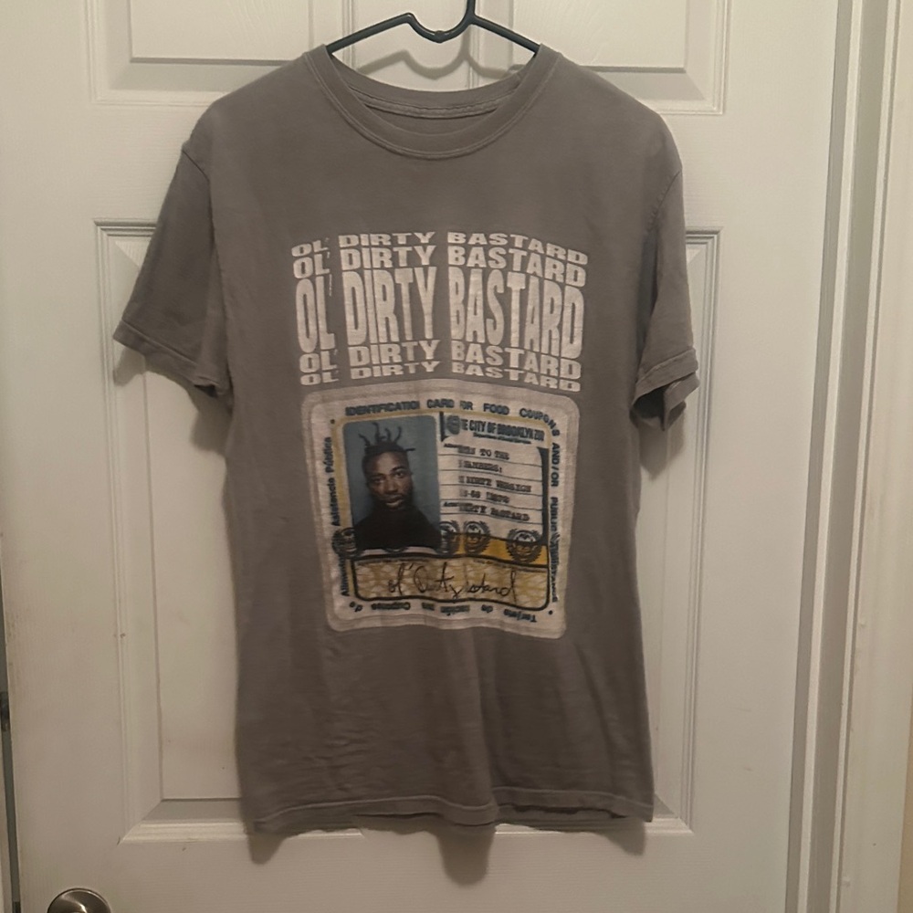 Wu Tang Clan ODB Gray Graphic Tee